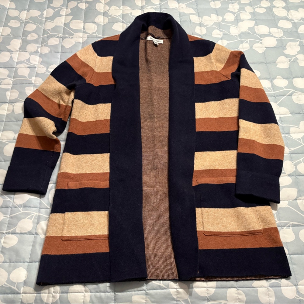 99 Jane Street Striped Cardigan